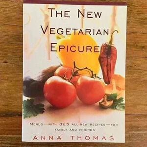 The New Vegetarian Epicure Cookbook 1996 * NWOT*
